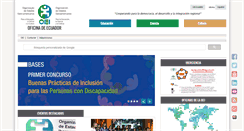 Desktop Screenshot of oeiecuador.org